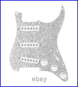 920D Custom Generation Loaded Pickguard For Strat With White Pickups and Kno