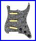 920D_Custom_Gold_Foil_Loaded_Pickguard_For_Strat_With_Black_Pickups_and_Knobs_01_clwd