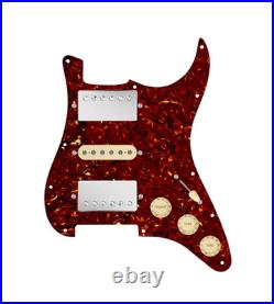920D Custom HSH Loaded Pickguard for Stratocaster With Nickel Smoothie Humbuc