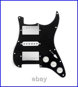 920D Custom HSH Loaded Pickguard for Stratocaster With Nickel Smoothie Humbuc