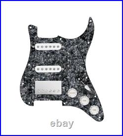 920D Custom HSS Loaded Pickguard For Strat With A Nickel Smoothie Humbucker