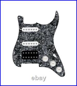 920D Custom HSS Loaded Pickguard For Strat With An Uncovered Smoothie Humbuck