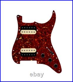 920D Custom Hot And Heavy HH Loaded Pickguard for Strat With Uncovered Roughn 920D Custom Hot And Heavy HH Loaded Pickguard for Strat With Uncovered Roughn