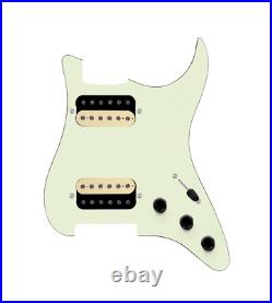 920D Custom Hot And Heavy HH Loaded Pickguard for Strat With Uncovered Roughn
