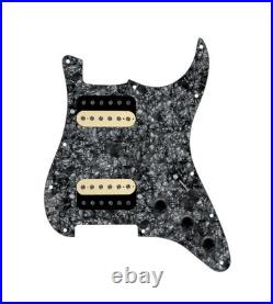 920D Custom Load HH Strat 3 way Black Pearl Pickguard with RoughNeck Humbuckers