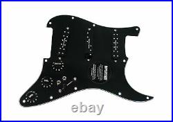 920D Custom Loaded Pickguard Seymour Duncan Everything Axe 2 Toggle Black