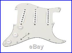 920D Custom Loaded Pickguard for Strat with Fender Fat'50s PA/WH