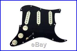 920D Custom Loaded Strat Pickguard Fender Vintage Noiseless TBX & Mid Boost