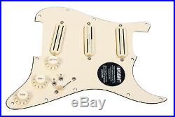 920D Custom Shop Duncan Rails Loaded Stratocaster Strat Pickguard 7 Way CR/AW