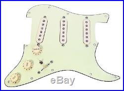 920D Custom Shop Texas Special Loaded Pickguard Fender Strat 7 Way MG/AW
