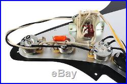 920D Custom Shop Texas Special Loaded Pickguard Fender Strat 7 Way Paisley/Black