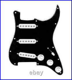 920D Custom Texas Grit Strat Guitar 5 Way Loaded Pickguard Black / White