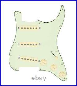 920D Custom Texas Grit Strat Guitar 7 Way Loaded Pickguard Mint Green/Aged White