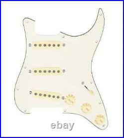 920D Custom Texas Grit Strat Guitar 7 Way Loaded Pickguard Parchment /Aged White