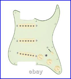 920D Custom Texas Vintage Loaded Pickguard for Strat With Aged White Pickups