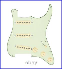 920D Custom Texas Vintage Loaded Pickguard for Strat With Aged White Pickups