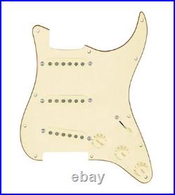 920D Custom Texas Vintage Loaded Pickguard for Strat With Aged White Pickups