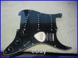 920D Custom Texas Vintage Loaded Stratocaster Pickguard Black