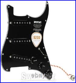 920D Custom Texas Vintage Loaded Stratocaster Pickguard Black