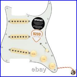 920D Custom Texas Vintage Loaded Stratocaster Pickguard Parchment/Aged White 920D Custom Texas Vintage Loaded Stratocaster Pickguard Parchment/Aged White