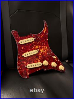 920D Custom Texas Vintage Loaded Stratocaster Pickguard Tortoise/Aged White