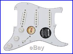 920D Fender Strat Loaded Pickguard Duncan Yngwie Malmsteen YJM Fury USA WH/WH