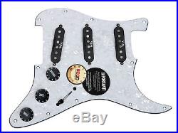 920D Fender Strat Loaded Pickguard Duncan Yngwie Malmsteen YJM Fury USA WP/BK