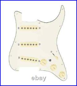 920D Generation Loaded Pickguard 7 Way withToggle for Strat Parchment / Cream