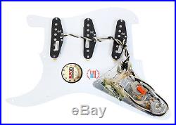 920D Jimi Hendrix Duncan Loaded Stratocaster Strat Pickguard 5-Way AWP/WH