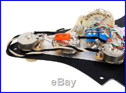 920D Lace Sensor Gold HH Splittable Dually Loaded Strat Pickguard MG/AW
