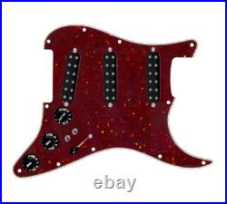 920D Polyphonics Tortoise/BLK Loaded Pickguard 7-Way/2-Toggle for Strat Guitars 920D Polyphonics Tortoise/BLK Loaded Pickguard 7-Way/2-Toggle for Strat Guitars