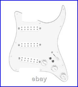 920D Polyphonics White Loaded Pickguard 7-Way / 2-Toggle for Strat Guitars 920D Polyphonics White Loaded Pickguard 7-Way / 2-Toggle for Strat Guitars