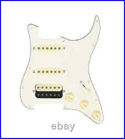 920D Roughneck Humbucker & Parchment Texas Growler Loaded Pickguard for Strat
