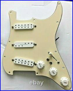 920D Seymour Duncan Everything Axe Loaded Strat Pickguard 7-Way Switching- split