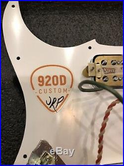 920D TV Jones Classic-Classic Plus Fender HH Strat Loaded Pickguard Coil Split