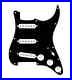 920D_Texas_Growler_Loaded_Pickguard_5_Way_Blender_for_Strat_Black_White_01_utc