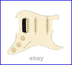 920D Texas Growler/Roughneck Humbuckers Loaded Pickguard for Strats Cream
