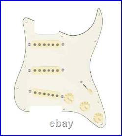 920D Vintage American 7 Way Loaded Pickguard for Strat Guitars Parchment / Cream