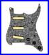 920d_Custom_Gold_Foils_5_way_Loaded_Pickguard_for_Strat_Guitars_Black_Pearl_Blk_01_lzyx