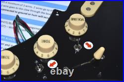 95 Night Jar Hot Rod Loaded Stratocaster Pickguard Limited Run 95 Night Jar Hot Rod Loaded Stratocaster Pickguard Limited Run