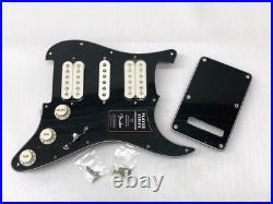 ALNICO HSH Fender LOADED PICKGUARD Strat Pickup Set Stratocaster (HSS MIM Fat)