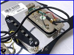 ALNICO HSH Fender LOADED PICKGUARD Strat Pickup Set Stratocaster (HSS MIM Fat)