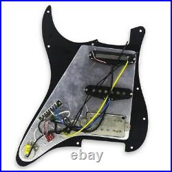 Alnico 5 Prewired Loaded Guitar Pickguard Plate SSH Fit Strat ST