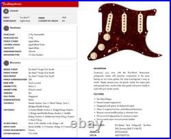 Alnico 5 REAL Fender TEX MEX Pre-Wired LOADED PICKGUARD Strat Pickup Set SSS