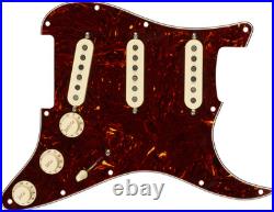 Alnico 5 REAL Fender TEX MEX Pre-Wired LOADED PICKGUARD Strat Pickup Set SSS