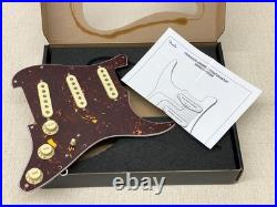 Alnico 5 REAL Fender TEX MEX Pre-Wired LOADED PICKGUARD Strat Pickup Set SSS