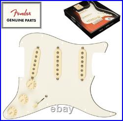 Alnico 5 REAL Fender TEX MEX Pre-Wired LOADED PICKGUARD Strat Pickup Set SSS Pch
