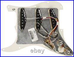 Alnico 5 REAL Fender TEX MEX Pre-Wired LOADED PICKGUARD Strat Pickup Set SSS Pch