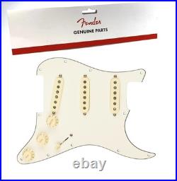 Alnico 5 REAL Fender TEX MEX Pre-Wired LOADED PICKGUARD Strat Pickup Set SSS Pch