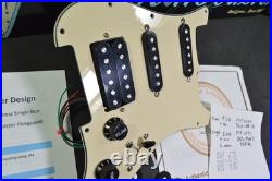 BIG BADDA BOOM Fender Loaded Stratocaster Pickguard HSS Super Squier